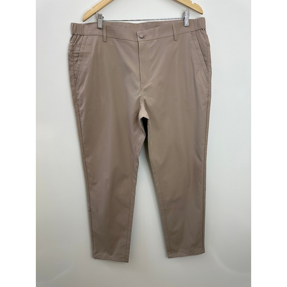 Jack Archer Jetsetter Tech Pants Slim Fit 38 x 30 Oak Khaki Travel Performance - Picture 10 of 12